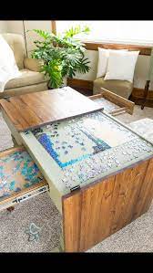 Designer coffee tables & side tables for storing items that complement your home/office space. Puzzle Hideaway Coffee Table Puzzle Coffee Table Home Decor Decor
