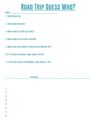 Road Trip Games For Teens Adults Kaylee Eylander Diy Fun Road Trip Games Road Trip Games Travel Games