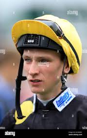 Jockey Josh Doyle Stock Photo