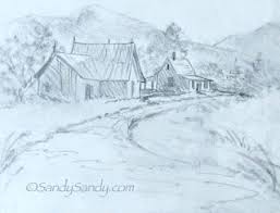 Sketching Everyday Country Landscape By Sandy Sandy Country Landscaping Landscape Sketch Landscape
