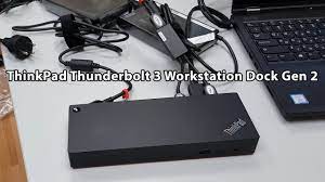 • thinkpad thunderbolt 3 dock gen 2: Unboxing Thinkpad Thunderbolt 3 Workstation Dock Gen 2 And Connecting To Lenovo Thinkpad P53 Youtube