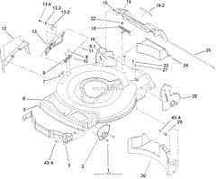 There are two important parts of the cable, the outer sleeve and the inner cable. Toro 20016 22in Recycler Lawnmower 2004 Sn 240000001 240999999 Parts Diagram For Rear Bag Assembly