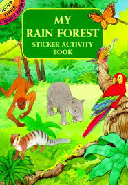 Wasn't as bad as how we have imagined. My Rain Forest Sticker Activity Book