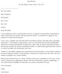 Financial advisors can help individuals and companies reach their financial goals sooner by providing their clients with strategies and ways to create more wealth, reduce costs, or eliminate debts. Financial Aid Advisor Cover Letter Example Learnist Org