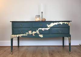 Vintage Stag And Annie Sloan Amsterdam And Aubusson Ivycottagefurniture Anniesloanamsterdamgreen Anniesloana Stag Furniture Leather Top Desk Green Furniture