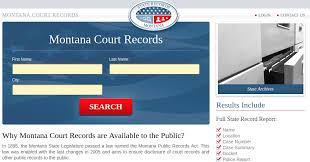 Court Records Montana Vital Records Court Records Death Records
