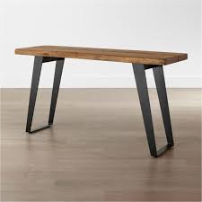 Yukon Natural Console Table Reviews Crate And Barrel Gray Console Table Console Table Furniture