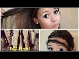How To Straighten Hair With Absolutely No Heat Tiphero Straight Hairstyles Hair Without Heat Straighten Hair Without Heat