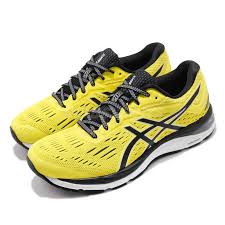 details about asics gel cumulus 20 lemon spark black men running shoes sneakers 1011a008 750