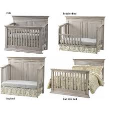 Baby Cache Vienna 4 In 1 Convertible Crib Ash Gray Baby Bed Baby Cache Baby Room Decor