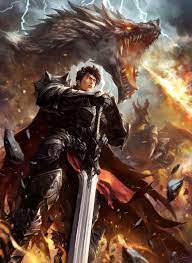 ArtStation - dragon knight, YoungHan Kim | Dragon knight, Fantasy art men,  Dragon artwork