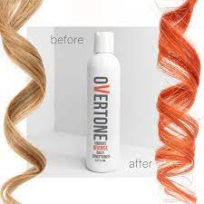 If You Re Over Your Orange Hair Dye Fading Then You Need Overtone Orange Color Conditioner It Keeps You O Orange Hair Dye Hair Color Orange Color Conditioner