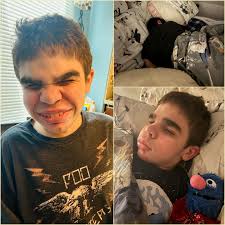 Thank you for all of your prayers and positive energy! We did manage to get  a few smiles today, but the real order of the day was REST. His wound (on  the