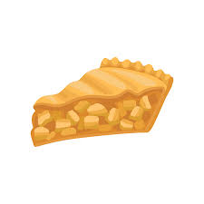 Pie flat line icons set. Apple Pie Cliparts Stock Vector And Royalty Free Apple Pie Illustrations