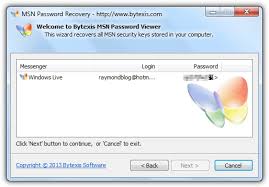 Collaborate for free with online versions of microsoft word, powerpoint, excel, and onenote. 5 Tools To Recover Saved Windows Live Messenger Password Raymond Cc