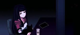Jill Fore Va 11 Hall A Cyberpunk Bartender Action Hall Read Only Memory Pixel Art