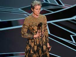 Frances mcdormand wins best actress oscar for third time. Frances Mcdormand Oscar Speech What She Meant By Inclusion Rider