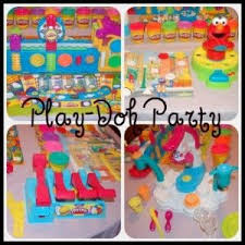 Having A Play Doh Party Play Doh Party Playdough Party Kids Party Themes