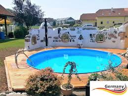 Stahlwandbecken Gestaltung Gartenpools Pool Im Garten Diy Pool Ideen