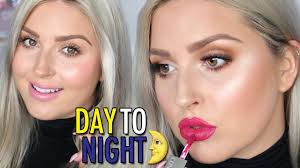 day to night makeup tutorial in 5