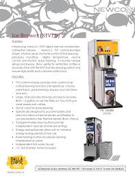 The ocs brewer uses a high wattage heating element for fast brewing up to ten pots per hour. Stvtd 784880 Combo Wip Indd Manualzz