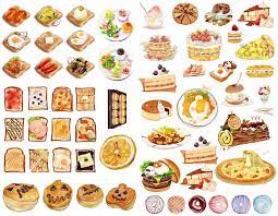 Buy po cute aesthetic food bujo stickers in singapore,singapore. Amazon Com Seasonstorm Bread Cake Pizza Food Precut Anti Uv Waterproof Decoration Notebook Planner Stickers Scrapbooking Diary Sticky Paper Flakes Pk014 Office Products