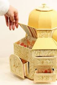 2012 tokyo station atelier bonbonniere ダンボールクラフト 手作りの箱 からくり箱