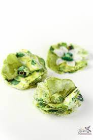 Is there a printed pattern, similar to the one for bloom? Diy Fabric Flowers Tutorial How To Make A Shabby Chic Fabric Posy Flower