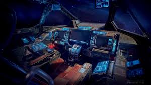 Sci Fi Heavy Fighter Cockpit 3d Model Cockpit Spaceship Interior Star Citizen