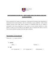 How do respondents inﬂuence the design of a questionnaire? Questionnaire Update Docx Questionnaire For Ewc 661 Video Games Addiction Among Uitm Shah Alam U2019s Students We Are Students From Faculty Of Course Hero