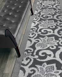 Black And White Buffalo Check Rug 8x10 Custom Size Lily Hallway Runner Rug Slip Resistant 26 Inch Wide X Your Choice Of Length Size Anthracite 26 Inch In 2020 Rug Runner Rugs Slipping Rug Runner Hallway