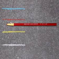 After marking the tile for cutting, place it face up on a solid surface. Water Resistant Pencil Red 11054 Tools For Ceramic Tiling Tile Cutter Tile Saw Wet Saw Diamond Blades Daiamond Cutting Blades
