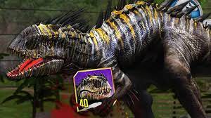 Maxed indominus rex gen 2 in jurassic world: New Indominus Rex Gen 2 Max Level 40 Jurassic World The Game Ep 391 Youtube