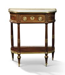 A Louis Xvi Ormolu Mounted Mahogany Console Desserte Late 18th Century Console Table Furniture Lighting Christie S Louis Xvi 18th Century Century