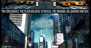 Times Square Mockup Print Mockup Mockup Photoshop Mockup
