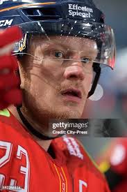 Patrick Madsen of Herning Blue Fox and Timothy Conboy of... News Photo