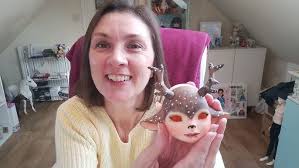 Unboxing 'Dora' head from Lady Baccia (giveaway win) and sharing Fawn's  faceup. (Resinsoul Rong) 😍🎉