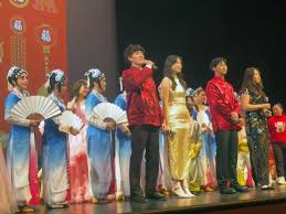 Albert Ding '26 did a fabulous job as one of four hosts for the Greater  Memphis United Chinese Association New Year Gala, introducing performances  in Chinese and English