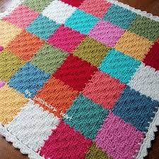 Using super plush yarn and a big hook makes this project quick and easy! The Patchwork Heart Gingham Blanket C2c Jayg Tutorial