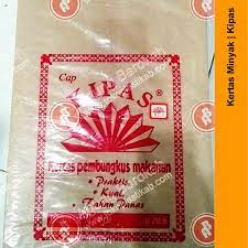 Kertas nasi rp.10rb isi 150 jadi @rp.66 2. Kertas Minyak Toko Plastik Agung Barokah
