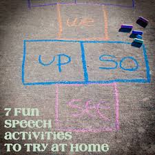 Speech therapy activities for adults. Seven Fun Diy Speech Therapy Activities For Parents