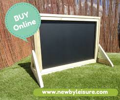 Go Outdoors And Draw Away On The Freestanding Chalkboard Our Chunky Design Concept Means Extra Stability An Outdoor Chalkboard Children S Garden Outdoor Kids