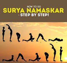 How To Do Surya Namaskar Step By Step In 2020 Surya Namaskar Yoga Asanas Yoga Breathing