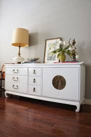 Meridian furniture pandora collection modern | contemporary rich white lacquer console table with sturdy gold iron base, 43.5 w x 18 d x 31 h 5.0 out of 5 stars 2 $347.46 $ 347. European Paint Finishes Hollywood Regency Kent Coffey Asian Dresser Glossy White Lacquered Finish W Chinese Furniture Design Asian Home Decor Asian Furniture