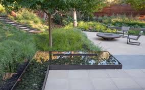Infinity Edge Reflecting Pools Made With Weathered Steel Water Features In The Garden Water Features Pond Water Features