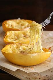 Twice Baked Spaghetti Squash Vegetable Recipes Recipes Food