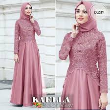 #inspirasi #fashion #styel #beauty #holiday Gamis Kaella Maxy Brukat Gaun Pesta Baju Kondangan Baju Pesta Wanita Muslim Shopee Indonesia