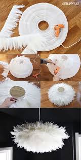 Make Your Own Chandelier From Ikea Lampshade Diy Instructions Cloudlampshade Decoupage Featherlampshade Lot Diy Lamp Shade Diy Home Crafts Diy Chandelier