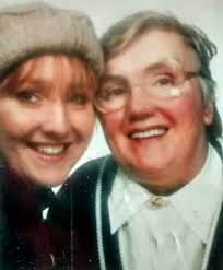 November 11, 1945. This is a picture of my grandparents Margaret and Ed  O'Donnell outside Saint Hugh church after my parents were married.  Catherine ODonnell married Ken Dougherty and raised their family