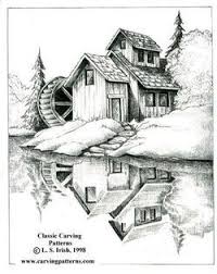 Landscapes Pattern Package Download Pyrography Patterns Wood Burning Patterns Wood Burning Art